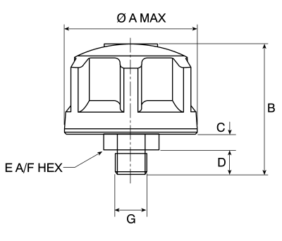 Product image for 3/8IN BSPP SCREW-ON AIR BREATHER