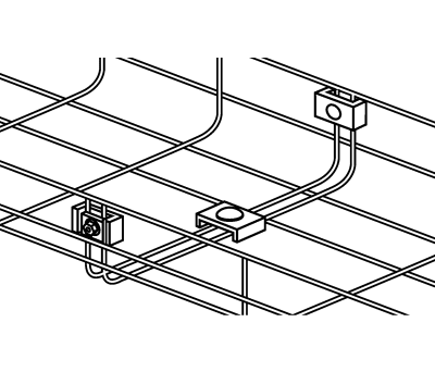 Product image for CLAMP ASSEMBLY FOR CABLE TRAY