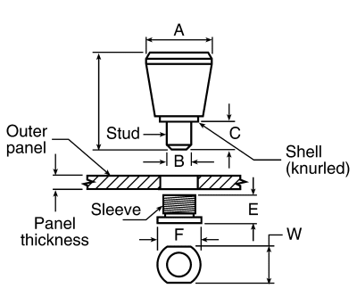 Product image for SPRING LOADED PLUNGER,6.3MM