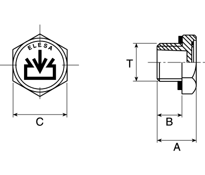 Product image for 3/4IN BSP HEAVY DUTY OIL FILL PLUG