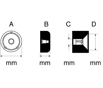 Product image for ALCOMAX IV SHALLOW POT MAGNET,38.1MM DIA