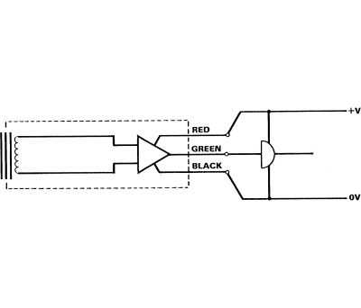 Product image for Min magnetic pickup w/digital o/p,5-15V