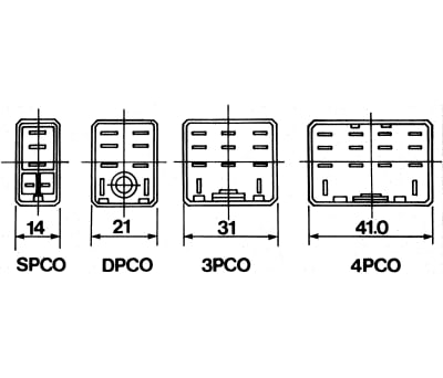 Product image for NON INDICATING RELAY, 15A SPDT 24VDC