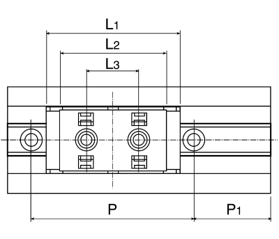 Product image for DRYLIN N LINEAR BEARING CARRIAGE,27WMM