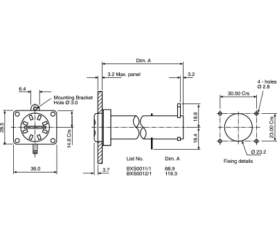 Product image for AA SINGLECELL CYLINDRICAL BATTERY HOLDER