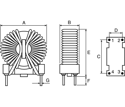 Product image for COMMON MODE CHOKE WE-CMB XL 20.0MH 3.0A