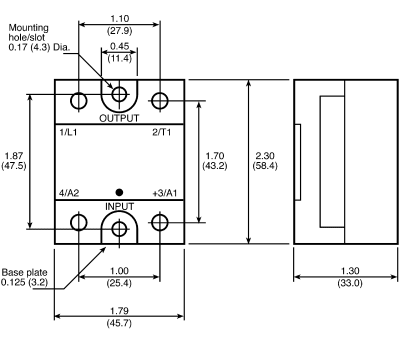 Product image for RELAY,ZERO V TURN-ON,SSR,50A 660VAC OP