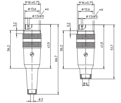 Product image for Lumberg, SV 4 Pole Din Plug, DIN EN 60529, 5A, 250 V ac IP40, Screw On