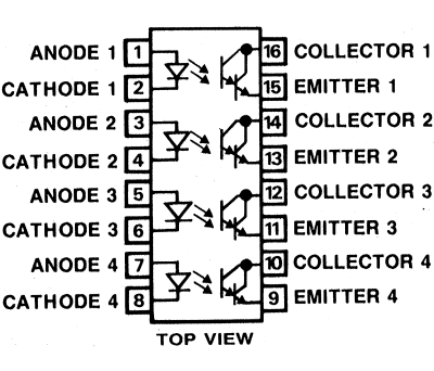 Product image for PHOTOCOUPLER,QUAD,HIGH ISOLATION,DIP