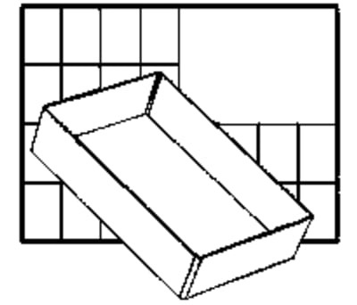 Product image for COMPONENT STORAGE BOX INSERT SET 4XA6-1