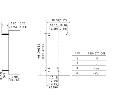 Product image for RS PRO, 10W Embedded Switch Mode Power Supply SMPS, 5V dc, Encapsulated, Medical Approved