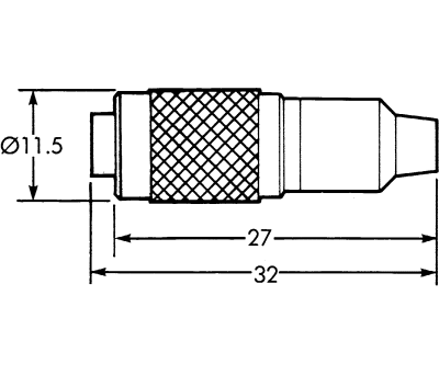 Product image for Series 711 Socket 4 way cable