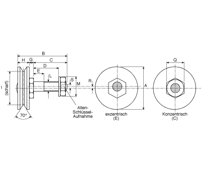 Product image for HEPCO SJ-265-C BEARING ASSEMBLY,26.5MM