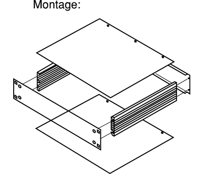 Product image for 19IN MULTIPAC CHASSIS KIT,3U HX340DMM