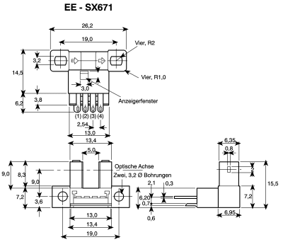 Product image for SX671 SUBMIN PROXIMITY SWITCH,LDO 5MM