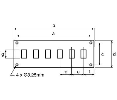 Product image for RS PRO Thermocouple Panel for use with Standard Socket, Standard