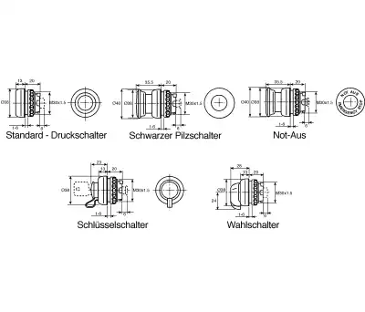 Product image for EMERGENCY STOP PUSHBUTTON ACTUATOR