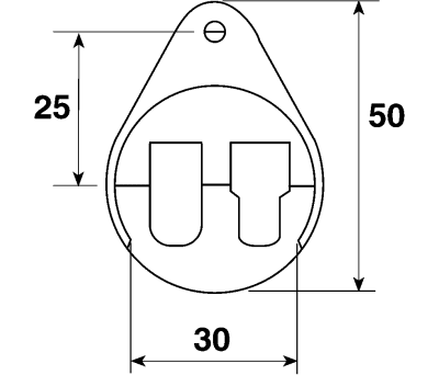 Product image for SINGLE TONE FLAT TOP BUZZER,24V