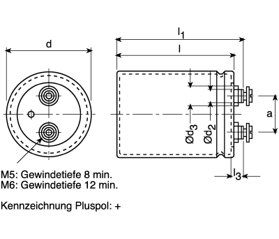 Product image for GP AL ELECTROLYTIC CAPACITOR,47000UF 40V