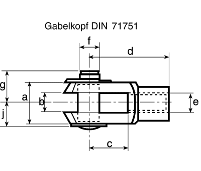 Product image for Rear clevis for 12 & 16mm cylinders