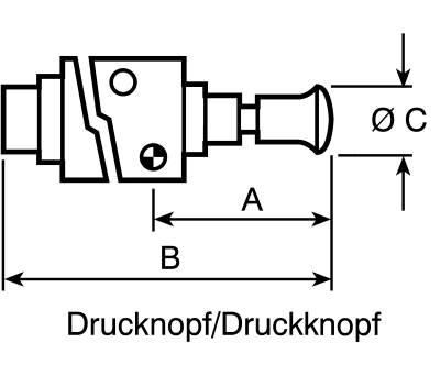 Product image for G1/8 3/2 BUTTON/BUTTON VALVE