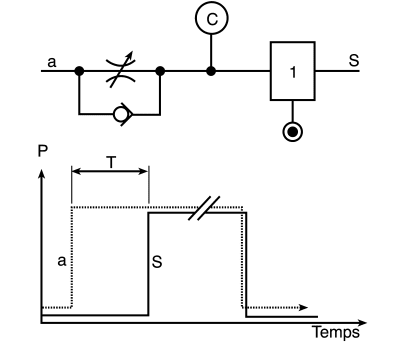 Product image for Adj positive time delay module,0.1-30sec