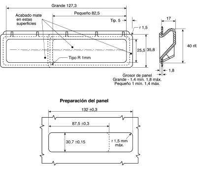 Product image for ABS QUICK FIT LARGE PULL HANDLE,TYPE B