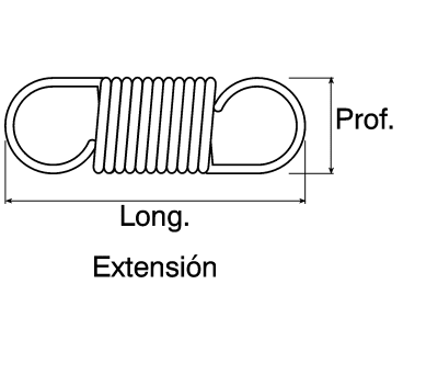 Product image for Extension spring kit,135 springs