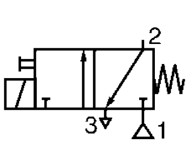 Product image for SOLENOID VALVE 3/2NC 1/8 1,6MM