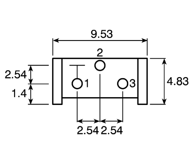 Product image for 3386H SIDE ADJ CERMET TRIMMER,5K 10MM