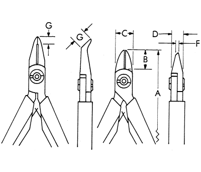 Product image for Lindstrom 125 mm Diagonal Cutters