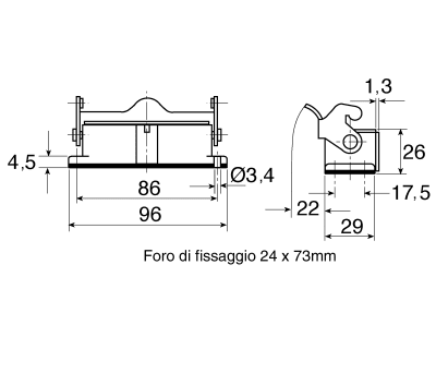 Product image for Han(R) A 16P+E pin insert,16A 230400V