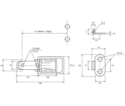 Product image for Stainless Steel Latch