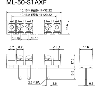 Product image for ML-50-S1AXF-4P