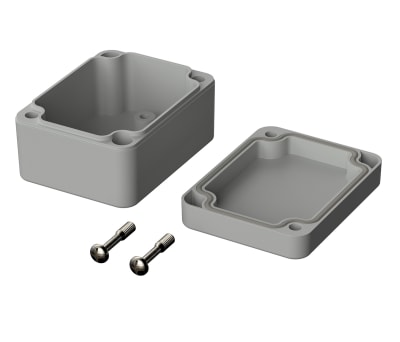 Product image for IP65 LIGHT GREY ABS BOX,65X50X35MM