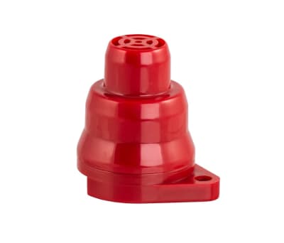 Product image for Moflash AE30M Red Single Tone Buzzer, 24 V, 75dB at 1 Metre, Panel Mount, IP34