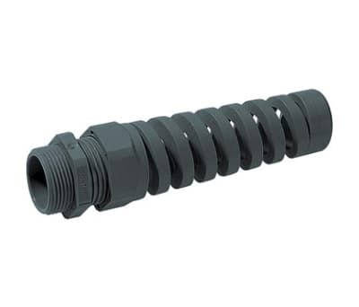 Product image for Cable gland, strain relief, grey, PG13.5