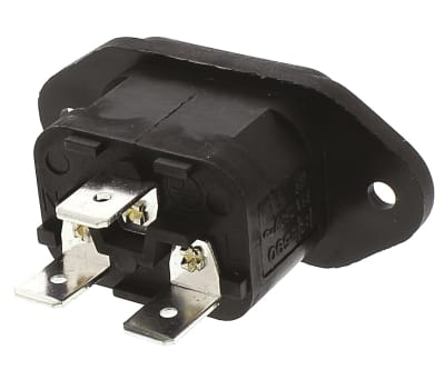 Product image for BLACK HOT CONDITION CHASSIS PLUG,10A