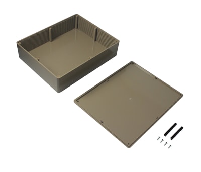 Product image for ABS MOULDED BOX, 200X250X65MM, GREY