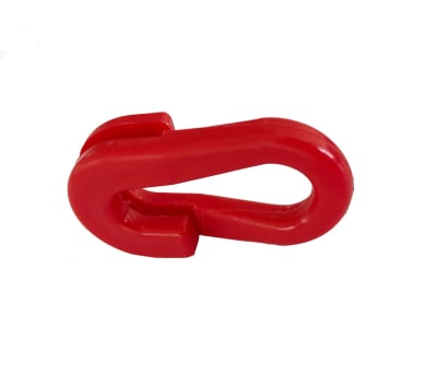 Product image for PLASTIC 8 MM RING _ RED