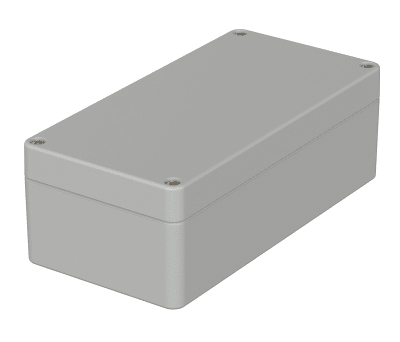 Product image for IP65 LIGHT GREY ABS BOX,160X80X55MM