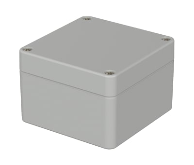 Product image for IP65 LIGHT GREY ABS BOX,82X80X55MM