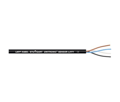 Product image for Sensor Actuator Cable 4x0.34 PVC black