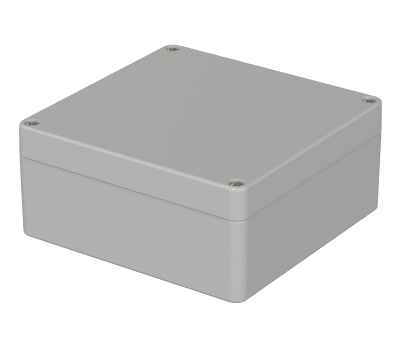 Product image for IP65 ENCLOSURE W/GREY LID,122X120X55MM