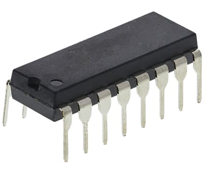 Product image for Quad Darlington Sw. NPN 50V 1.75A PDIP16