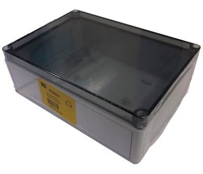 Product image for ENCLOSURE,CLEAR LID,254X180X90MM