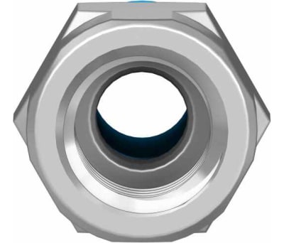 Product image for Festo QS Series Straight Threaded Adaptor, G 1/4 Female to Push In 8 mm, Threaded-to-Tube Connection Style