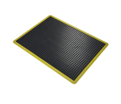 Product image for COBA Bubblemat Safety Individual Rubber Anti-Fatigue Mat x 900mm, 1.2m x 14mm