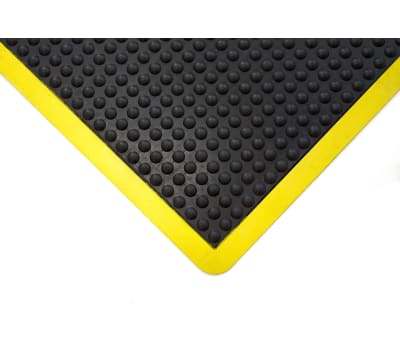 Product image for COBA Bubblemat Safety Individual Rubber Anti-Fatigue Mat x 900mm, 1.2m x 14mm