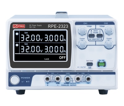 Product image for 2 channels,192W linear DC power supply